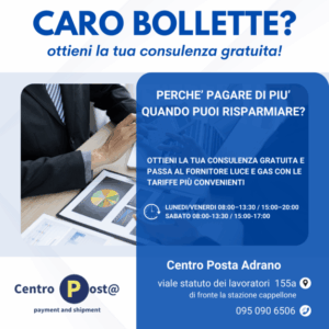 Contratti acqua, Luce e Gas